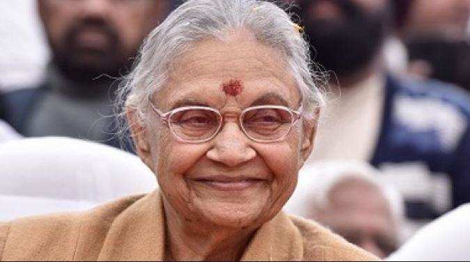 दिल्ली की पूर्व मुख्यमंत्री शीला दीक्षित का 81 साल की उम्र में निधन