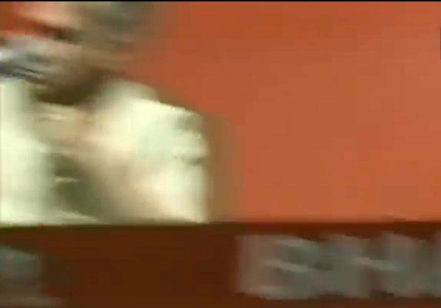 BJP प्रवक्ता GVL नरसिम्हा राव पर शख्स ने फेंका जूता, देखिए वीडियो