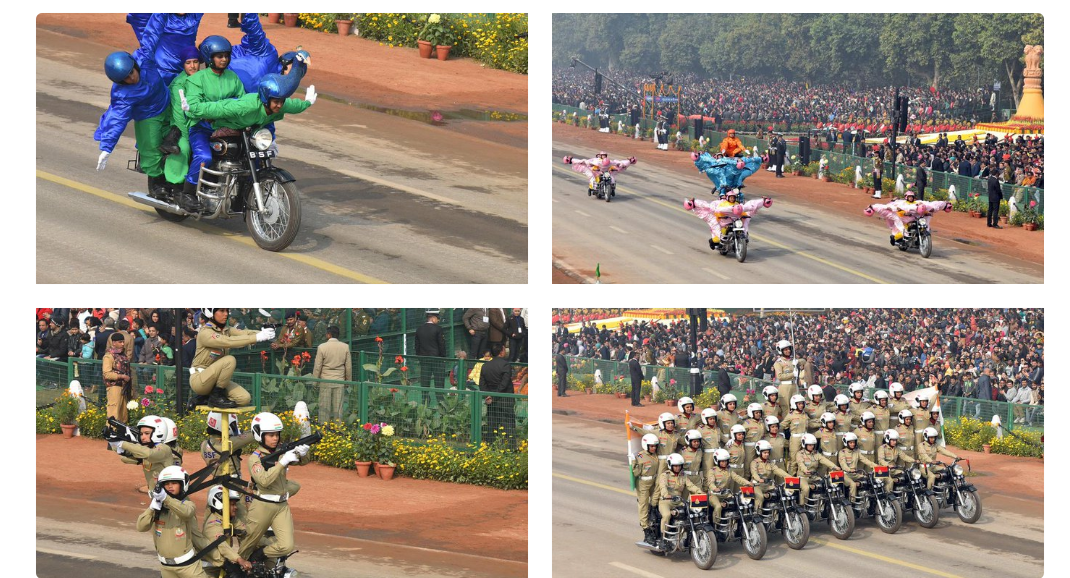 शानदार तस्वीरों में देखिए 69वें गणतंत्र दिवस की झलकियां