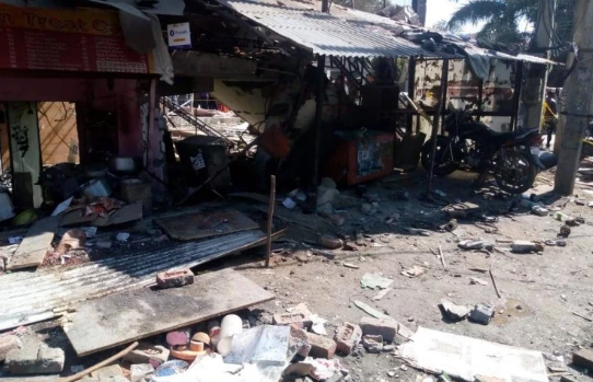 देहरादून में हुआ बड़ा धमाका, कई दुकानों को भारी नुकसान