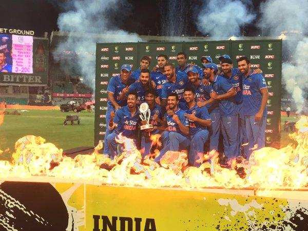 #INDvsAUS T-20 | भारत ने किया क्लीन स्वीप, T-20 में नंबर वन बनी टीम इंडिया