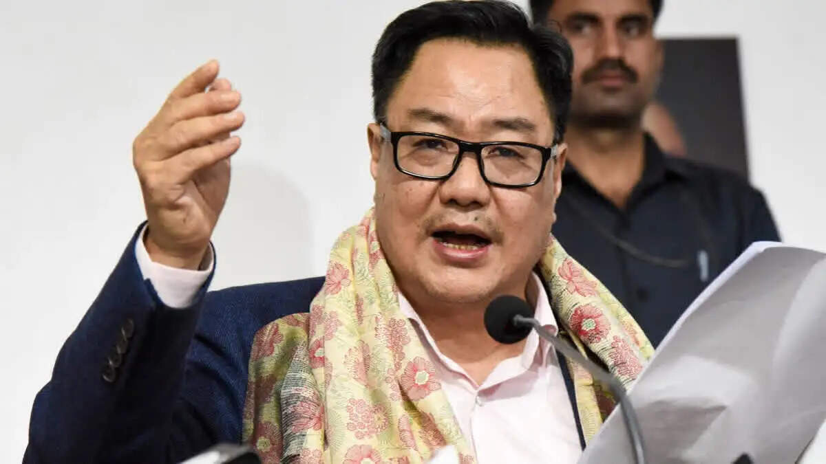 Kiren Rijiju File Image